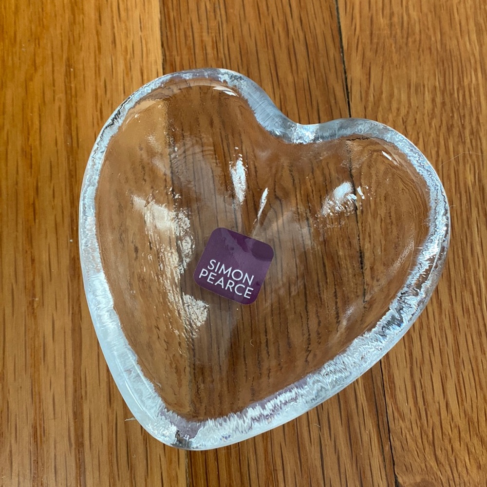 Simon Pearce Heart Dish